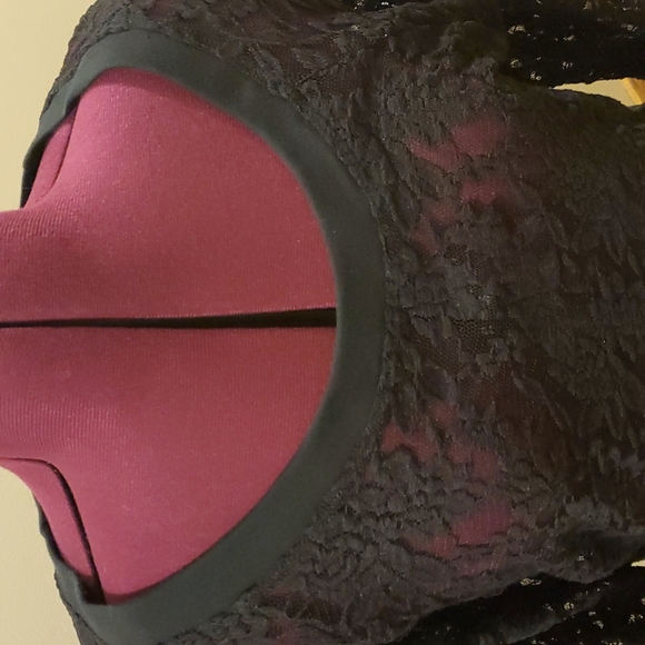 🖤Maurices🖤 Black lace top, size L - Picture 9 of 10